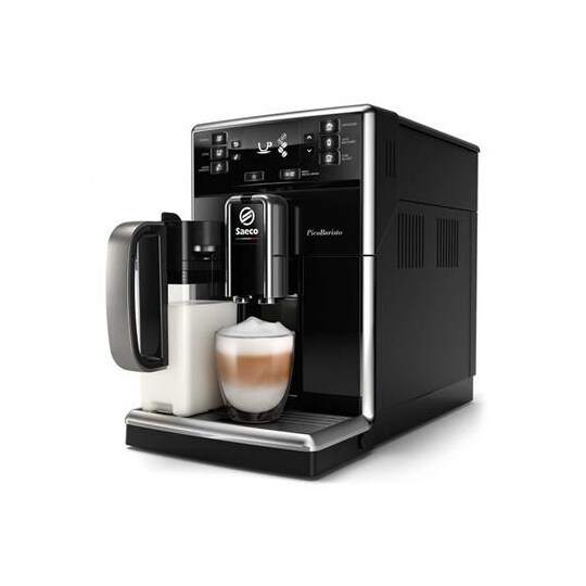 Saeco Espressomaskine SM5470/10 Pumpetryk bar, Indbygget mælkeskummer, Fuldautomatisk, 1850 W, Sort Elgiganten