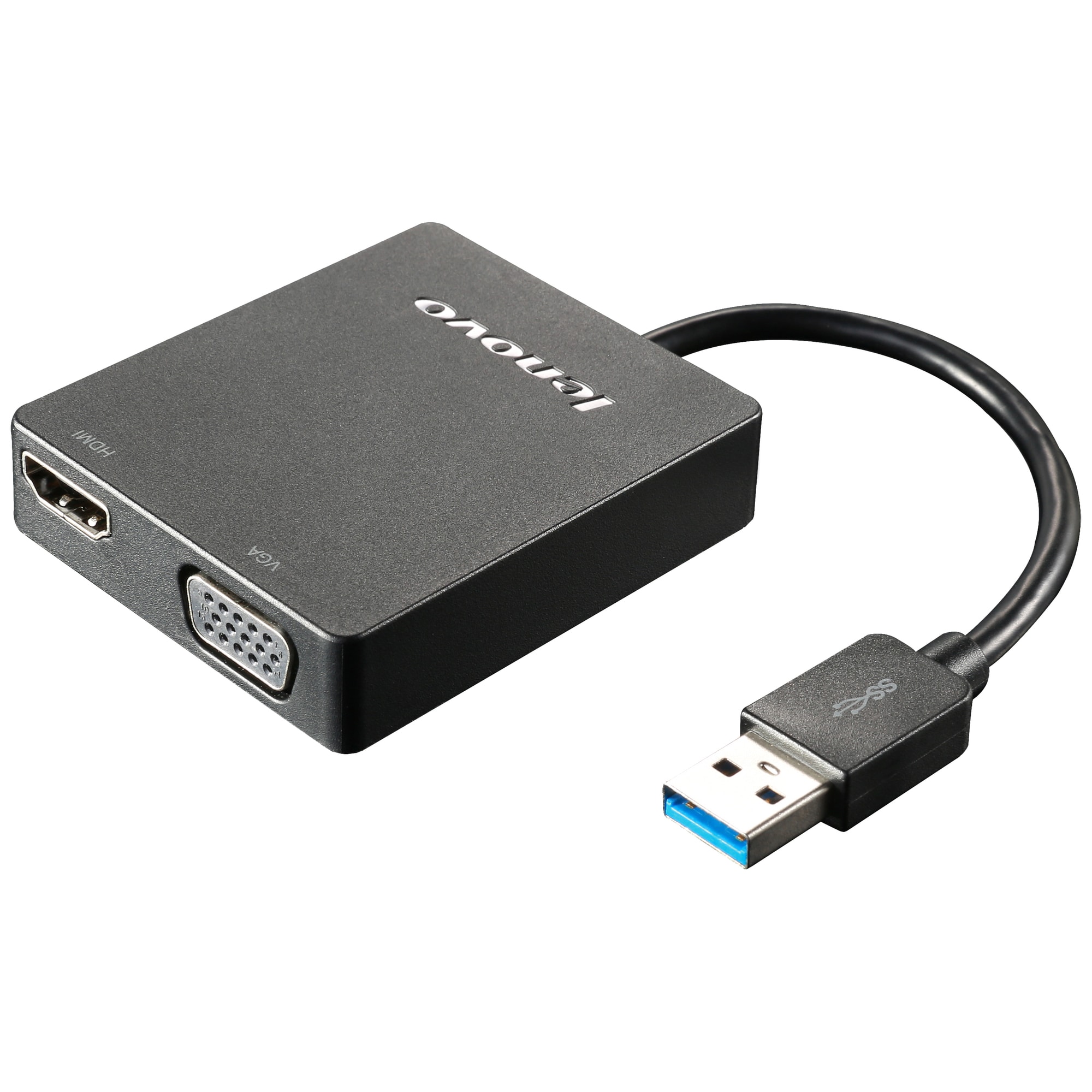 Lenovo universal USB 3.0 til VGA og adapter | Elgiganten
