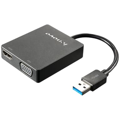 Lenovo universal 3.0 til og HDMI Elgiganten