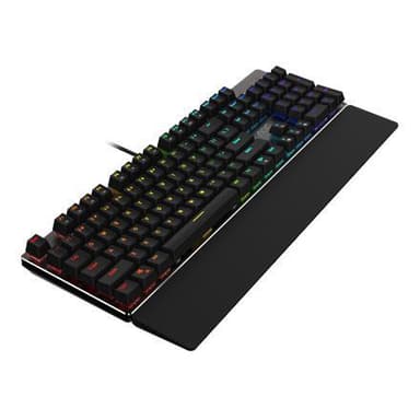 AOC Gaming Keyboard GK500 RGB LED-lys, QWERTY, Sort, Kablet, USB, OUTEMU Rød Switch