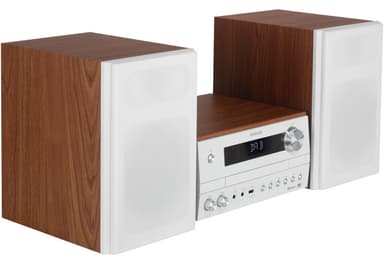 Kenwood M-820DABW , Minianlæg med BT/DAB+, 2 x 50 Watt, Hvid