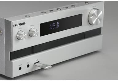 Kenwood M-918DAB - Minianlæg med Bluetooth og DAB, Sølv