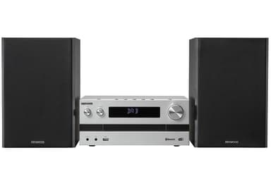 Kenwood M-918DAB - Minianlæg med Bluetooth og DAB, Sølv
