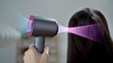 Dyson Supersonic hårtørrer 305967 (fuschia/grå)