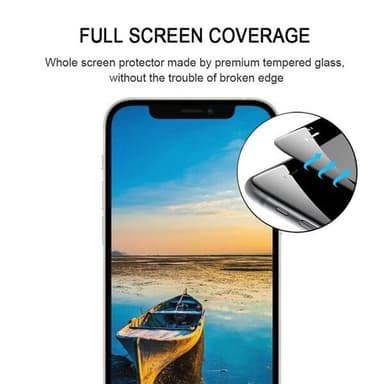 Helskærmsskåner i hærdet glas til iPhone 13 mini