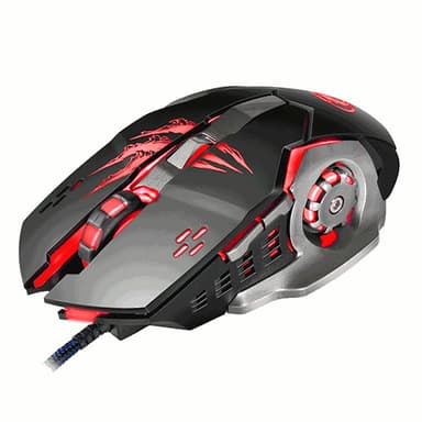Apedra Optisk Gaming Mus 3200 DPI - 4 farver