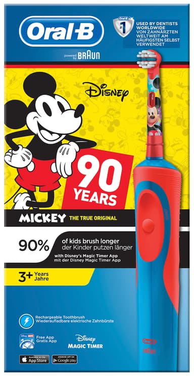 Oral-B Vitality Kids Mickey elektrisk tandbørste til børn D12MICKEY
