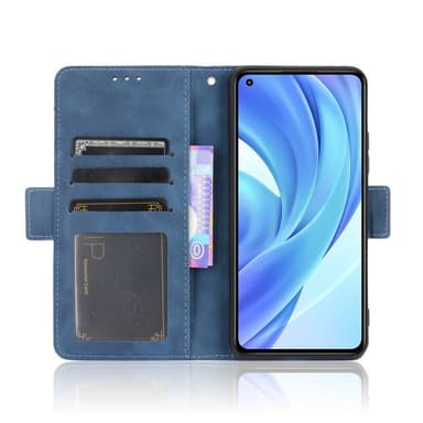 SKALO Xiaomi Mi 11 Lite 6-RUM Pungetaske - Blå