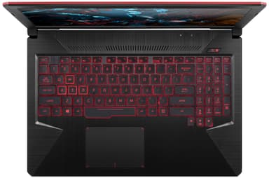 Asus TUF Gaming FX504 15,6" bærbar gamingcomputer (sort)