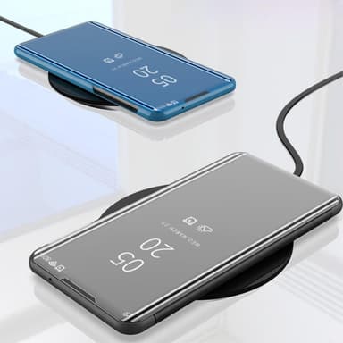 SKALO Xiaomi Mi 11 Lite Clear View Mirror Etui - Lilla