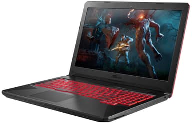 Asus TUF Gaming FX504 15,6" bærbar gamingcomputer (sort)