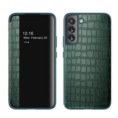 Crocodile FlipCover Samsung Galaxy S22  - grøn
