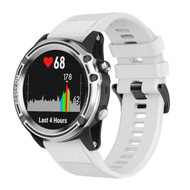 Garmin Fenix 3/5 armbånd silikone hvid