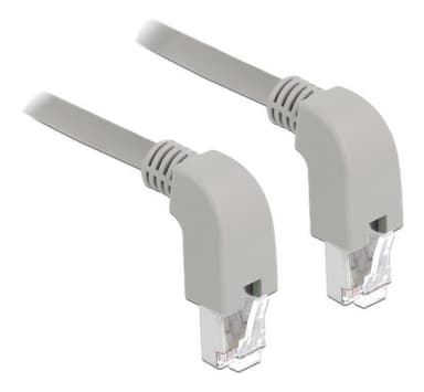 Delock netværkskabel RJ45 Cat.5e SF / UTP nedad / nedad vinklet 0,5