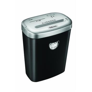 Fellowes Powershred 53C Sort, 23 L, Makulerings-cd'er, Makulering af kreditkort, Papirhåndteringsstandard/output 10 ark pr. Pas, Cross-Cut Shredder