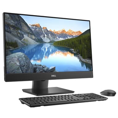 Dell Inspiron 24" 5000 AIO stationær computer (sølv) Dell Inspiron 24" 5000 AIO stationær computer (sølv)