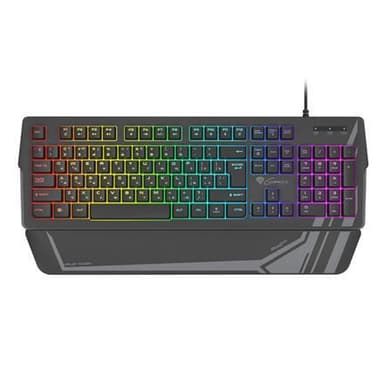 Genesis Rhod 350 RGB gamingtastatur, RGB LED -lys, RU, sort, kablet