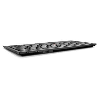 Lenovo ThinkPad TrackPoint Keyboard II Bluetooth (2,4/5 GHz trådløs via Nano USB -dongle), USA/engelsk, Pure Black, Integreret TrackPoint