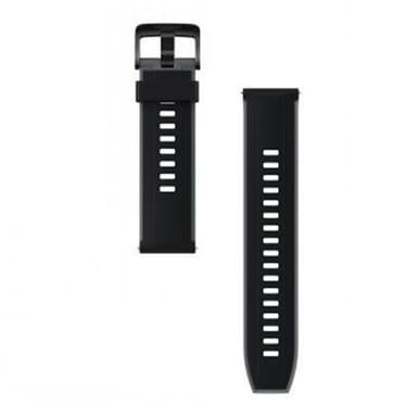 Huawei Watch GT (46mm)/Watch 3 EasyFit Fluoroelastomer Strap (Sort), EasyFit 2-22F0 Huawei