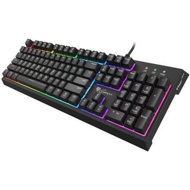 Genesis THOR 150 RGB Gaming -tastatur, RGB LED -lys, USA, sort, kablet