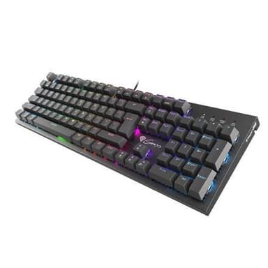 Genesis Thor 300 RGB, Gaming-tastatur, RGB LED-lys, US, Sort, USB 2.0