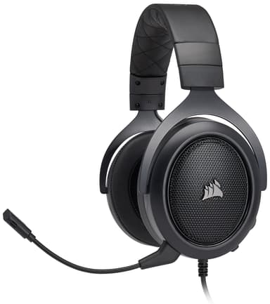 Corsair HS50 stereo gaming-headset (sort)