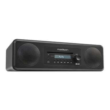 Madison CD-Afspiller m. DAB+ & Bluetooth (Sort)