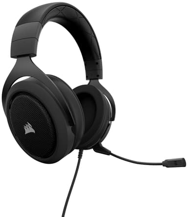 Corsair HS50 stereo gaming-headset (sort)