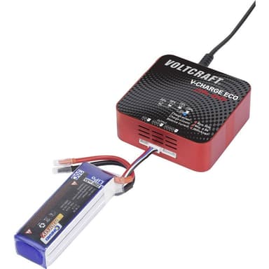 VOLTCRAFT V-Charge Eco LiPo 4000 Modelbyg-oplader 230 V, 115 V 4 A LiPo