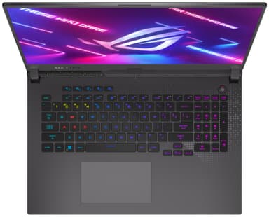 ASUS ROG Strix G17 G713 R7/16/1024/3070Ti 17.3" bærbar gaming computer