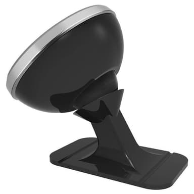 Baseus 360 Magnetisk Mobilholder til bil Sølvfarvet