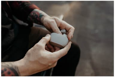 JBL Wave 100 true wireless in-ear hovedtelefoner (sølv)
