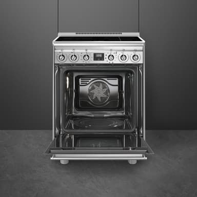 Smeg Classic 60 cm induktionskomfur SPSK60IX9-1 (rustfrit stål)