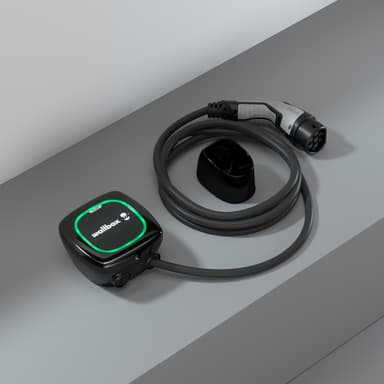 Wallbox Pulsar Plus Smart biloplader 5 m Type 2 (sort)