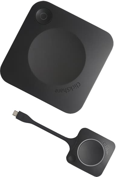 Barco ClickShare C-10 trådløs løsning og Clickshare-knap