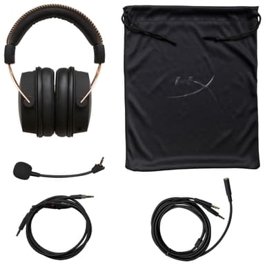 HyperX Cloud Alpha pro gaming headset Champ. Gold. Ed.
