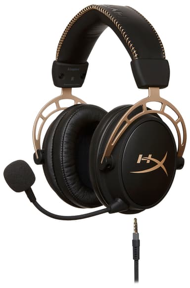 HyperX Cloud Alpha pro gaming headset Champ. Gold. Ed.