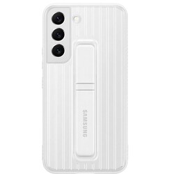 Samsung S22 beskyttende standercover (hvid)