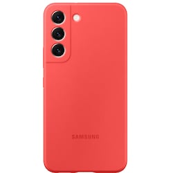 Samsung S22 silikone-cover (coral)
