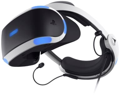 PlayStation VR headset 2018+PS4 kamera og VR Worlds EU