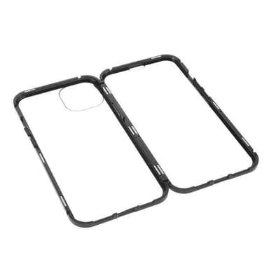iPhone 13 Mini dobbeltsidet magnetisk cover sort