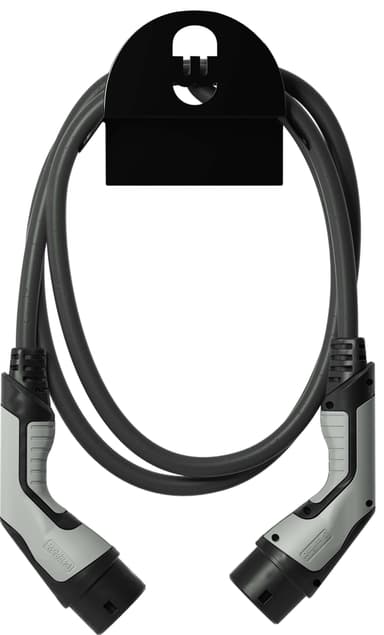 Wallbox kabelophæng - Sort