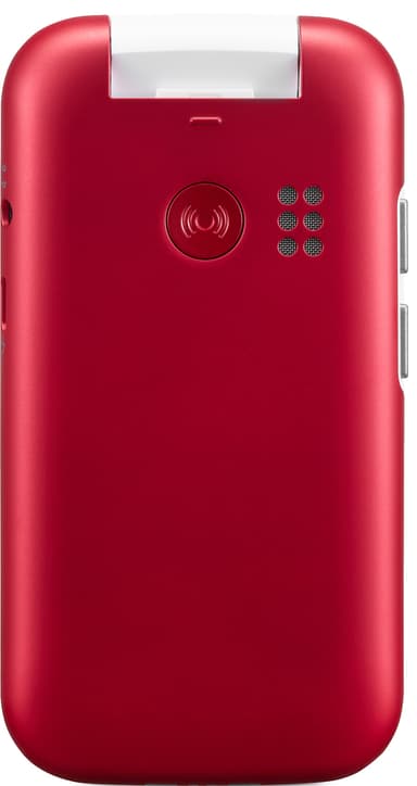 Doro 6821 mobiltelefon (rød/hvid)