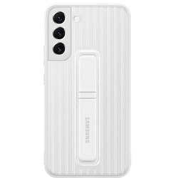 Samsung S22 Plus beskyttende standercover (hvid)
