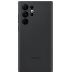 Samsung S22 Ultra silikonecover (sort)
