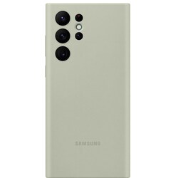 Samsung S22 Ultra silikonecover (olive green)