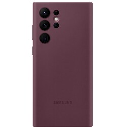 Samsung S22 Ultra silikonecover (burgundy)