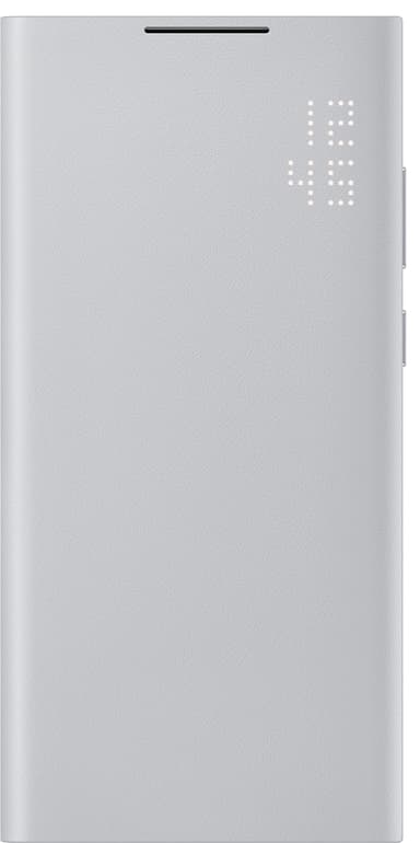 Samsung LED View Galaxy S22 Ultra-cover (lysegråt)