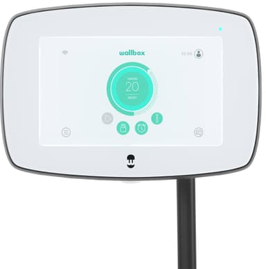 Wallbox Commander 2 biloplader 5m Type1 (hvid)