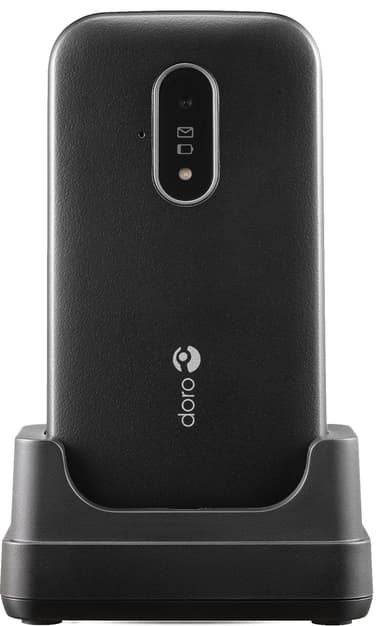 Doro 6821 mobiltelefon (sort/hvid)